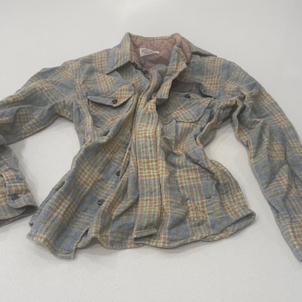 Sears Multicolor Plaid Jacket